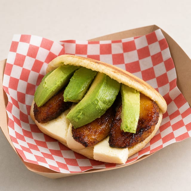 La Carajita Arepa.