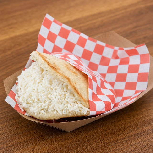 Cheese Arepa.