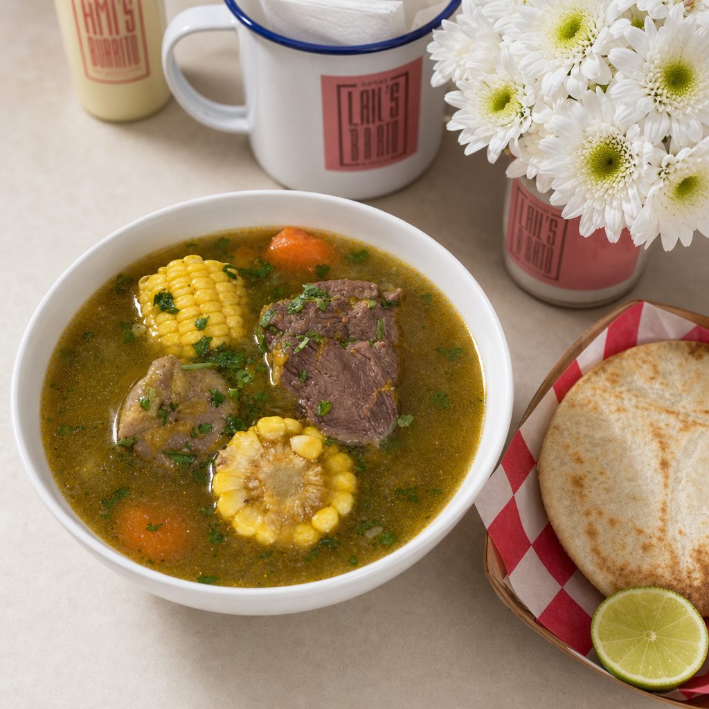 Sopa de Costilla de Res.