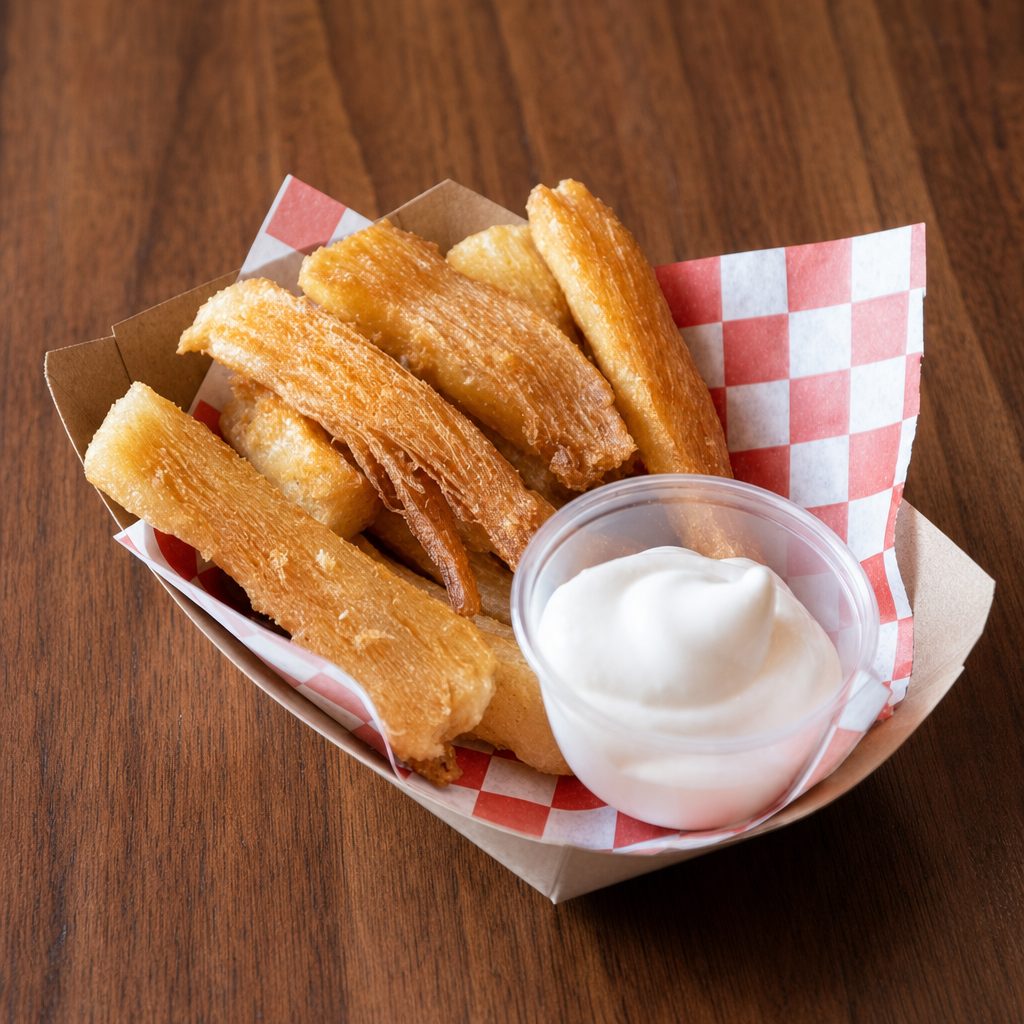 Yuca Fries w/ Nata.