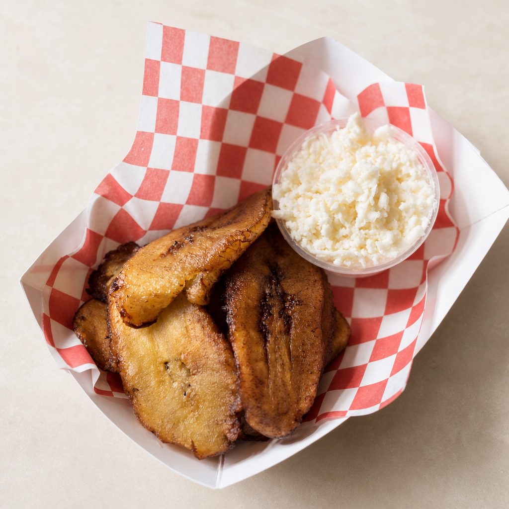 Sweet Plantains & Cheese.