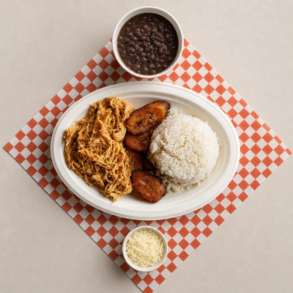 Platter Chicken Pabellón.