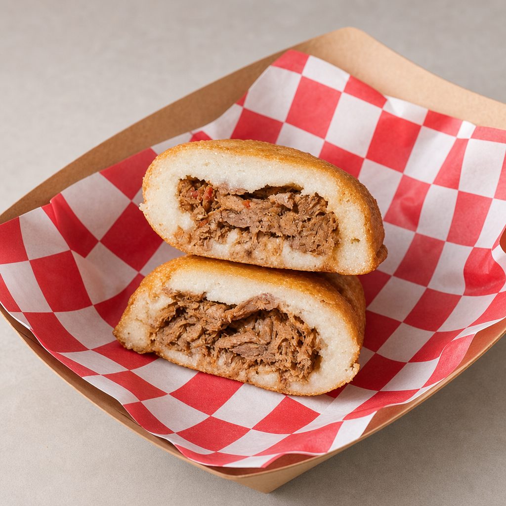 Shredded Beef Empanada.