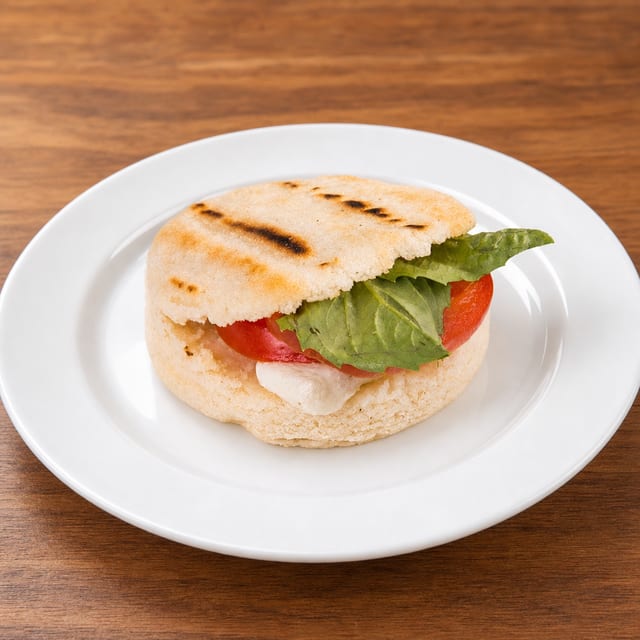 Caprese Arepa.