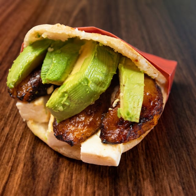 La Carajita Arepa.