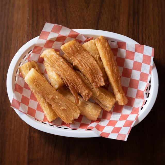 Yuca Fries w/ Nata.