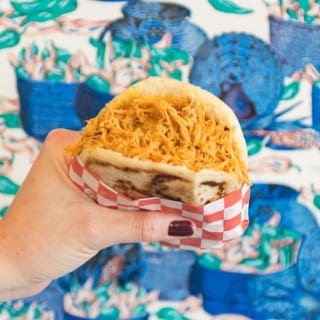 Shredded Chicken Arepa