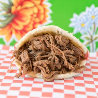 Shredded Beef Arepa